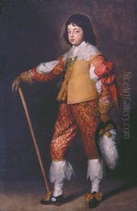 Portrait of Charlesl II of Englend (1630-1685) as Prince of Wales