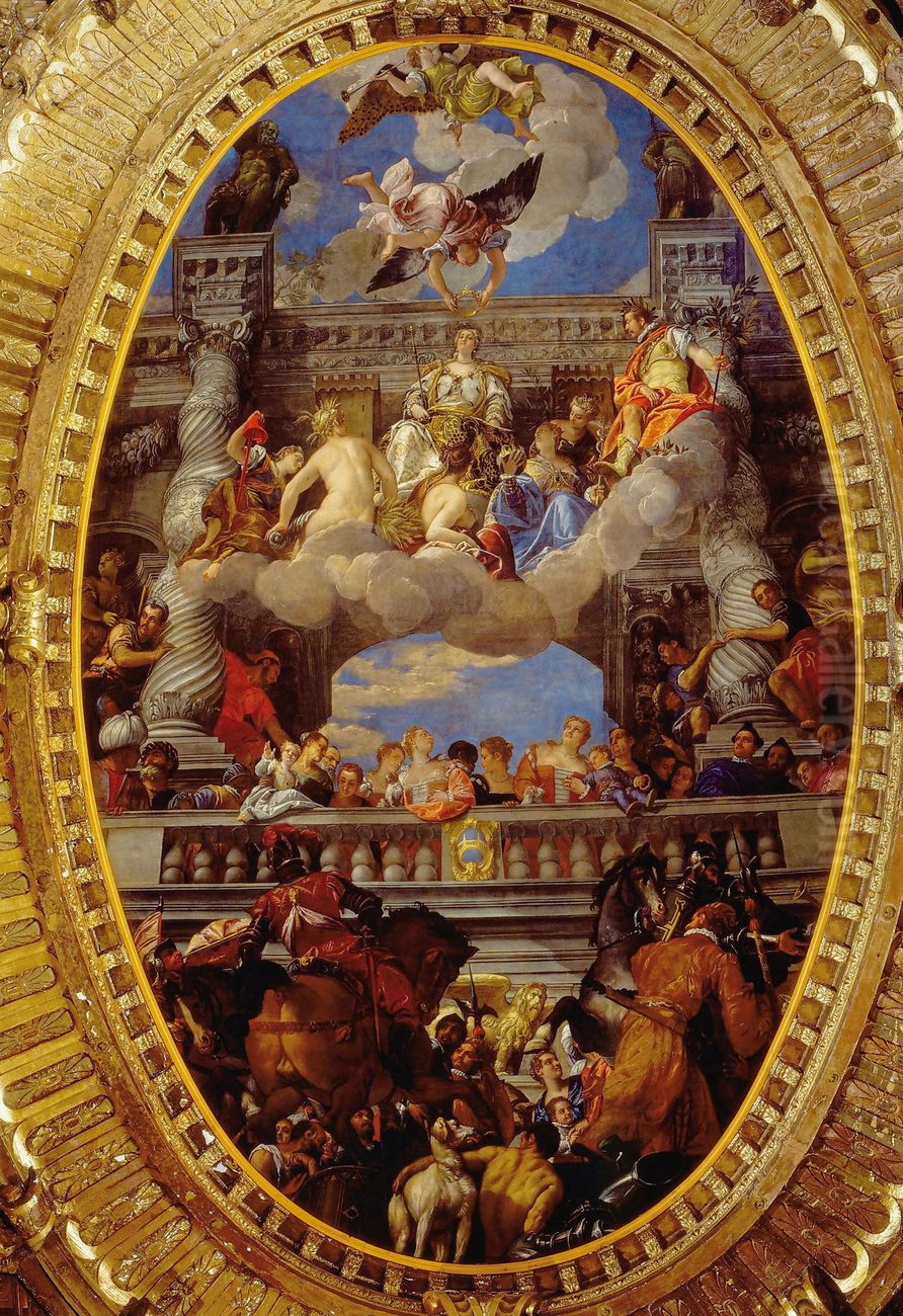 Apotheose of Venezia Oil Painting by Paolo Veronese (Caliari)