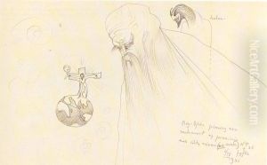 God the Father pondered for the first time the essence of the Earth (not the world)