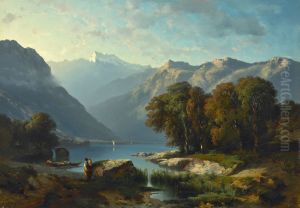 Vue du Lac de Geneve
