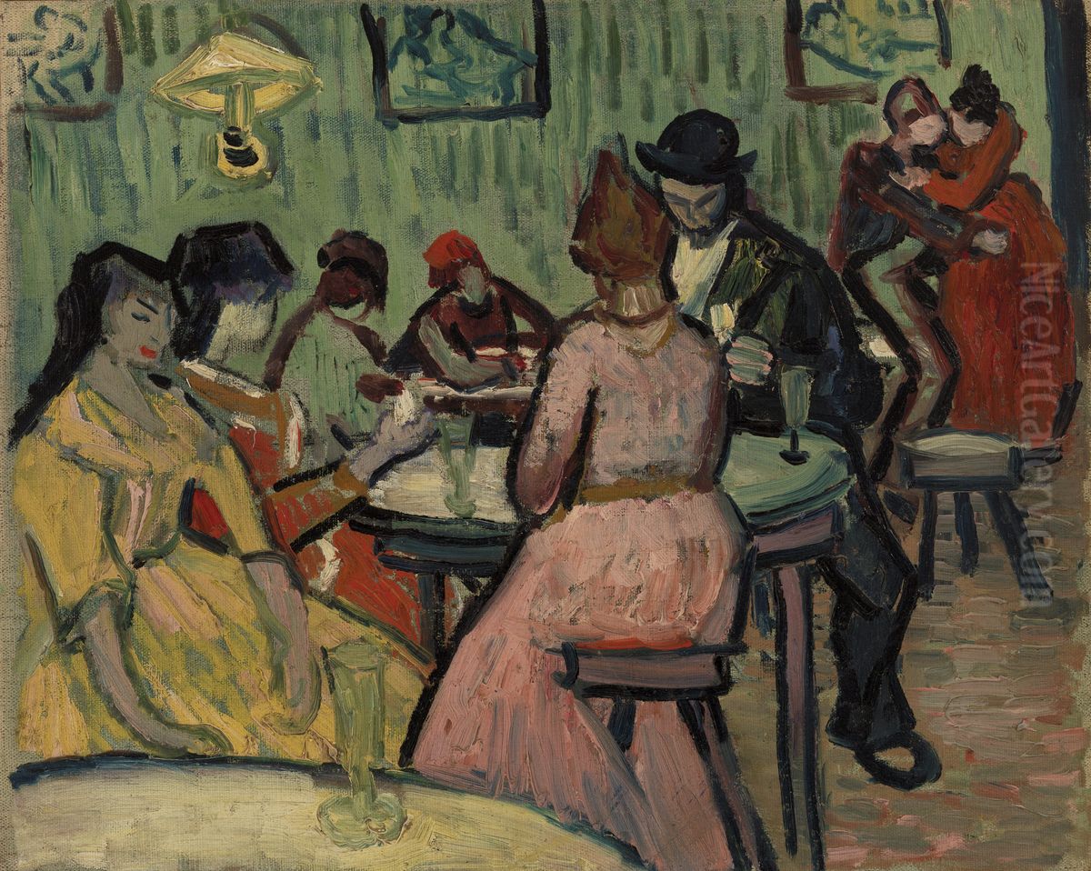 The Brothel (Le Lupanar) Oil Painting by Vincent Van Gogh