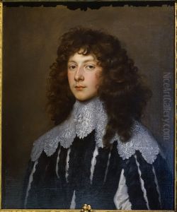 Portrait of Charles Cavendish (1620-1643), officer in the Royalist army