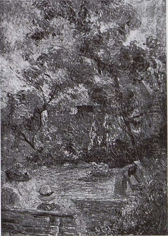 Au jardin Oil Painting by Paul Gauguin