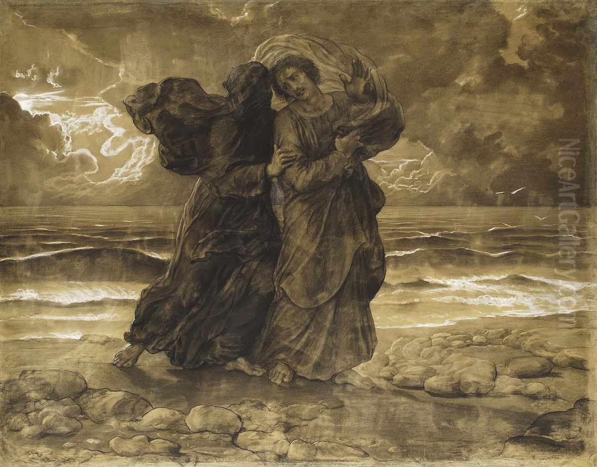 Le Supplice Oil Painting by Louis Janmot