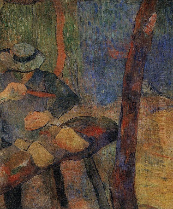 Le Sabotier Oil Painting by Paul Gauguin
