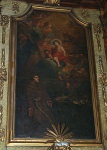 Wizja sw. Antoniego Padewskiego (obraz Willmanna)