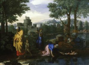 Moise expose sur les eaux
