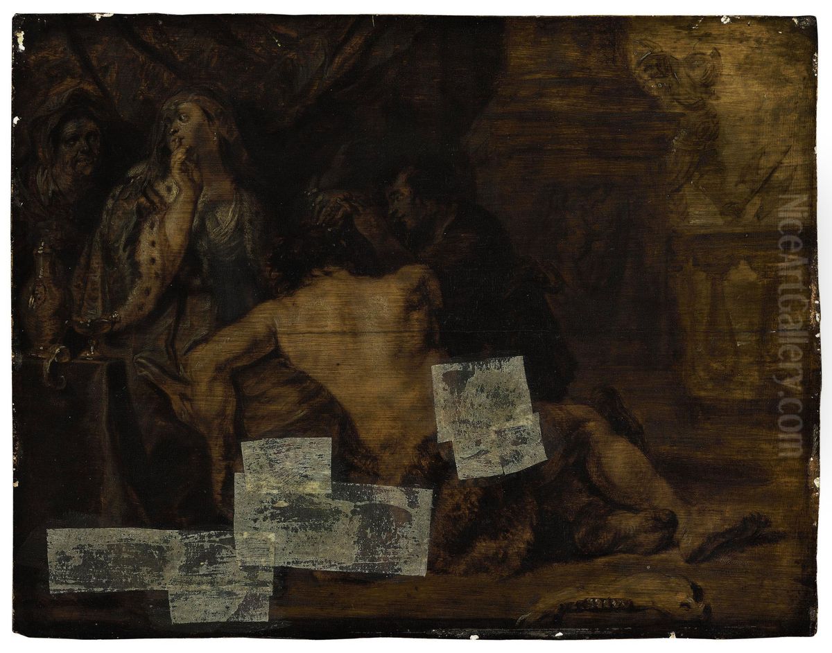 19) Oil Painting by (studio of) Rubens, Peter Paul