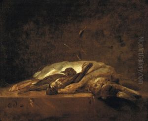 Lapin, grives mortes