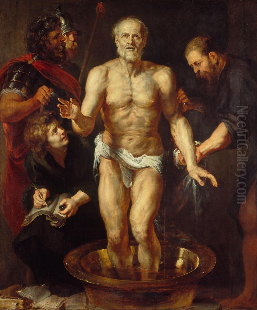 Dying Seneca Oil Painting by (studio of) Rubens, Peter Paul