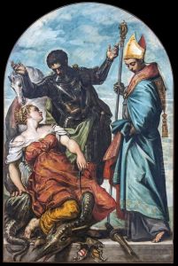 St. Louis of Toulouse, St. George and the PrincessFrancais:Saint Louis de Toulouse, saint George et la princesseItaliano:San Luigi di Tolosa, san Giorgio e la Principessa
