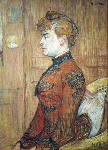 Portrait Study of a Woman in Profile