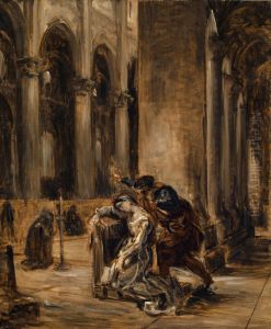 Marguerite a l'eglise