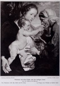The Virgin and Child with Saint Anne