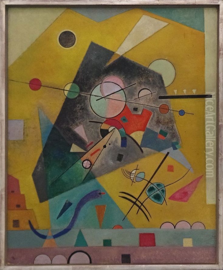 Stille Harmonie Oil Painting by Wassily Kandinsky