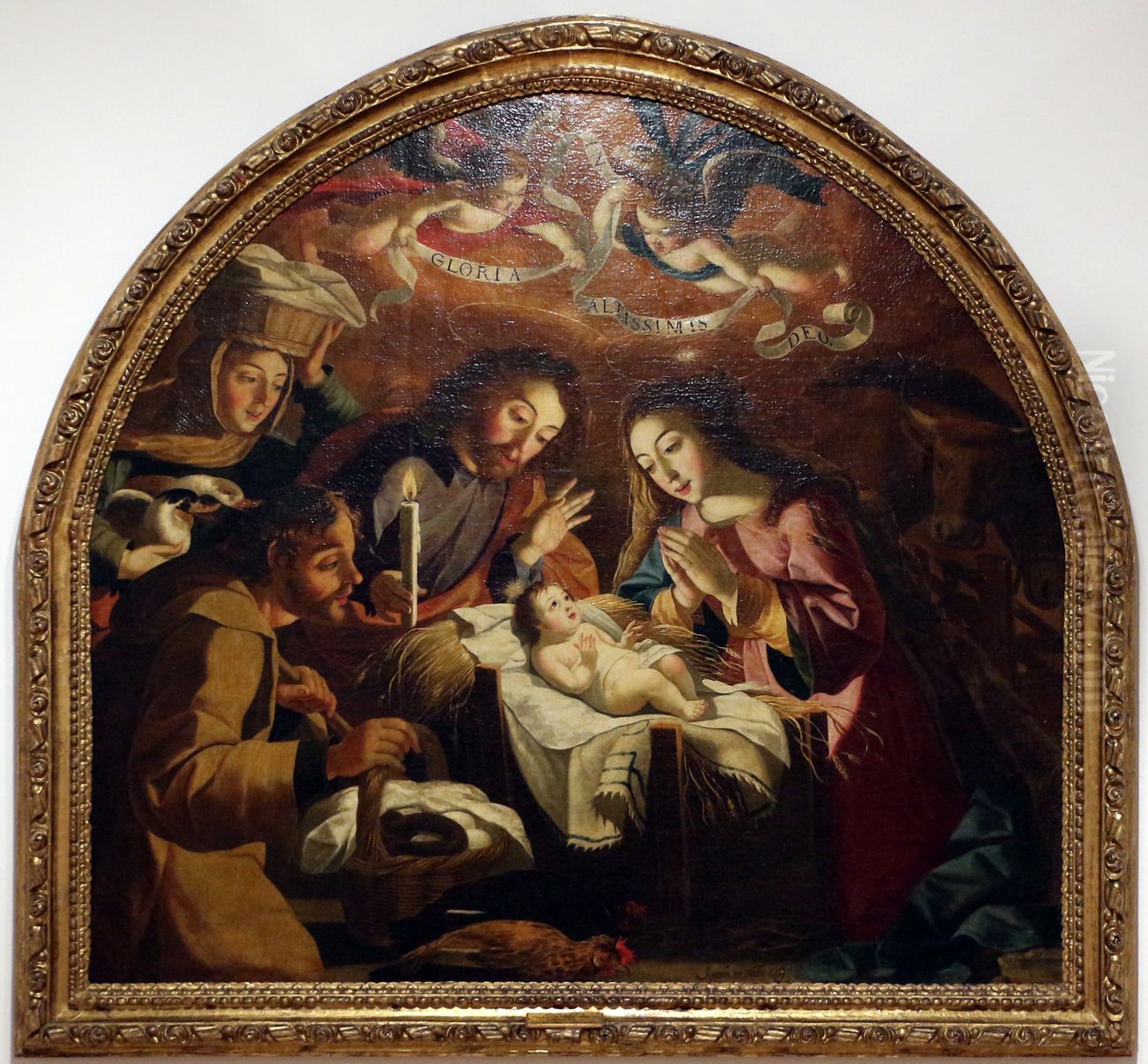 Adoracao dos Pastores Oil Painting by Josefa de Obidos