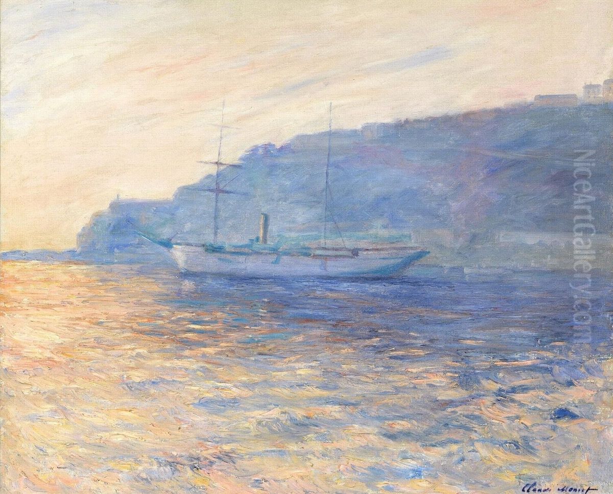 Die Bucht von Monaco Oil Painting by Claude Oscar Monet