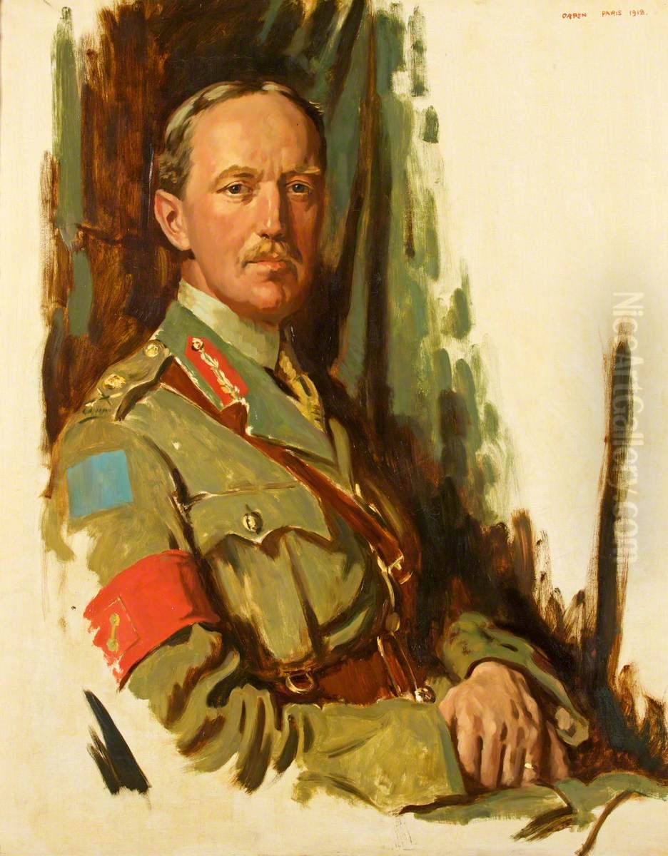 Major General L.J. Lipsett CB, CMG Oil Painting by William Orpen