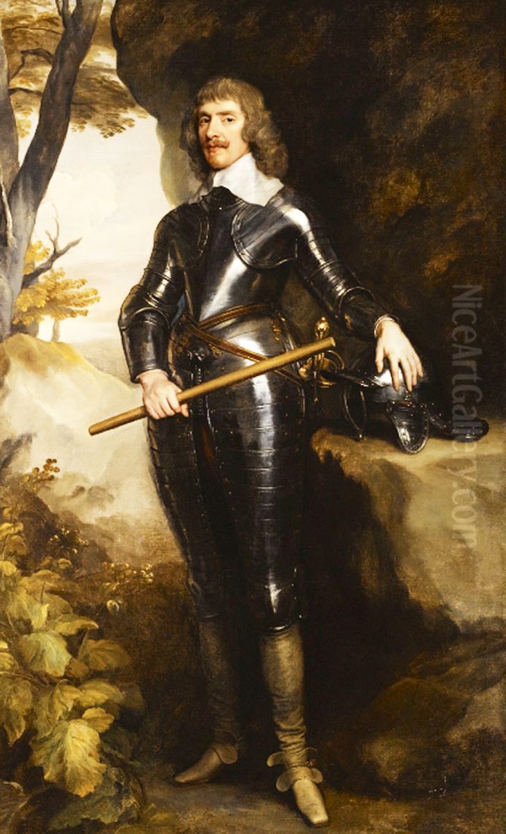 Portrait of Sir William Craven, 1st Earl Craven (1608-1697) Oil Painting by Anthony van Dyckand workshop