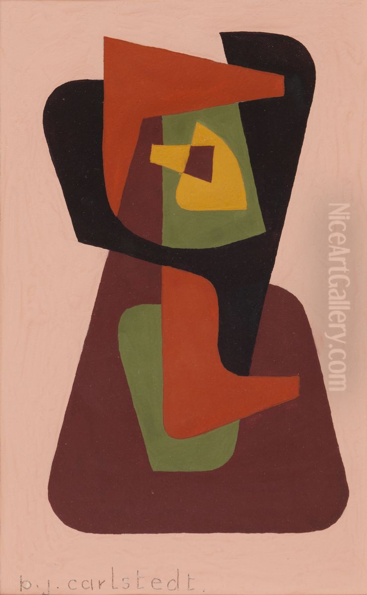 Serenata 1 Oil Painting by Birger Carlstedt