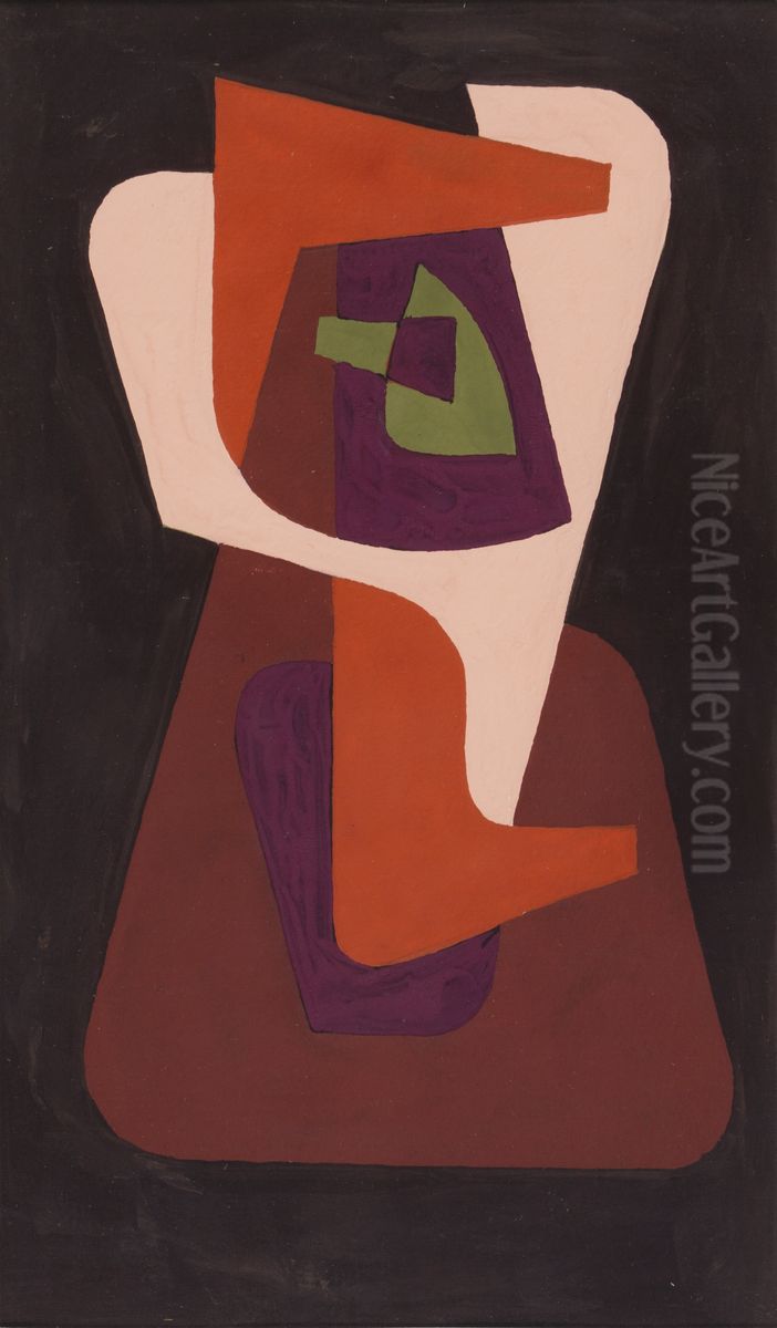 Serenata 7 Oil Painting by Birger Carlstedt