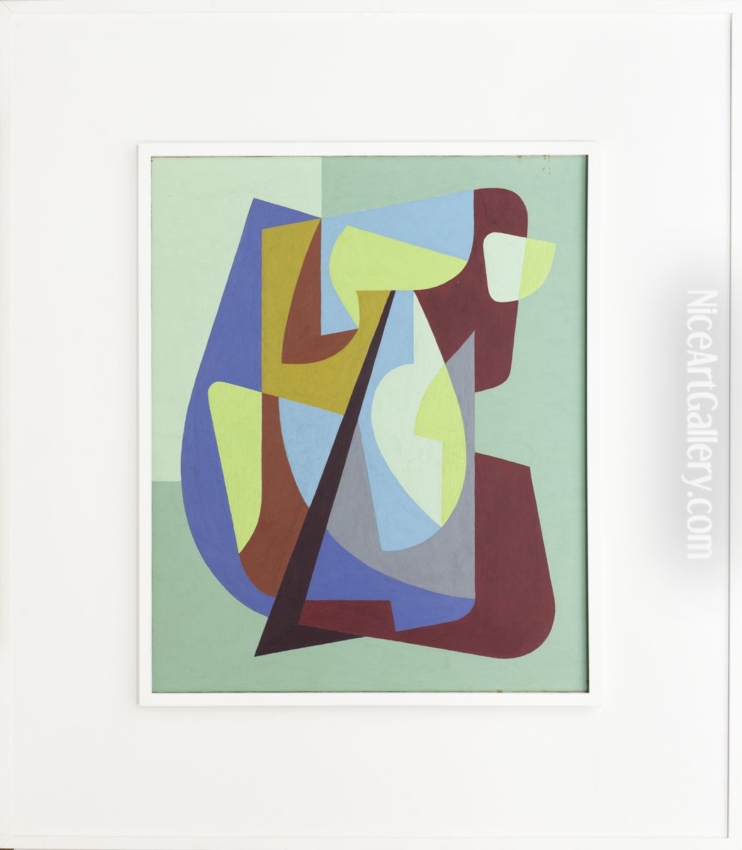 Meditation lyrique Oil Painting by Birger Carlstedt