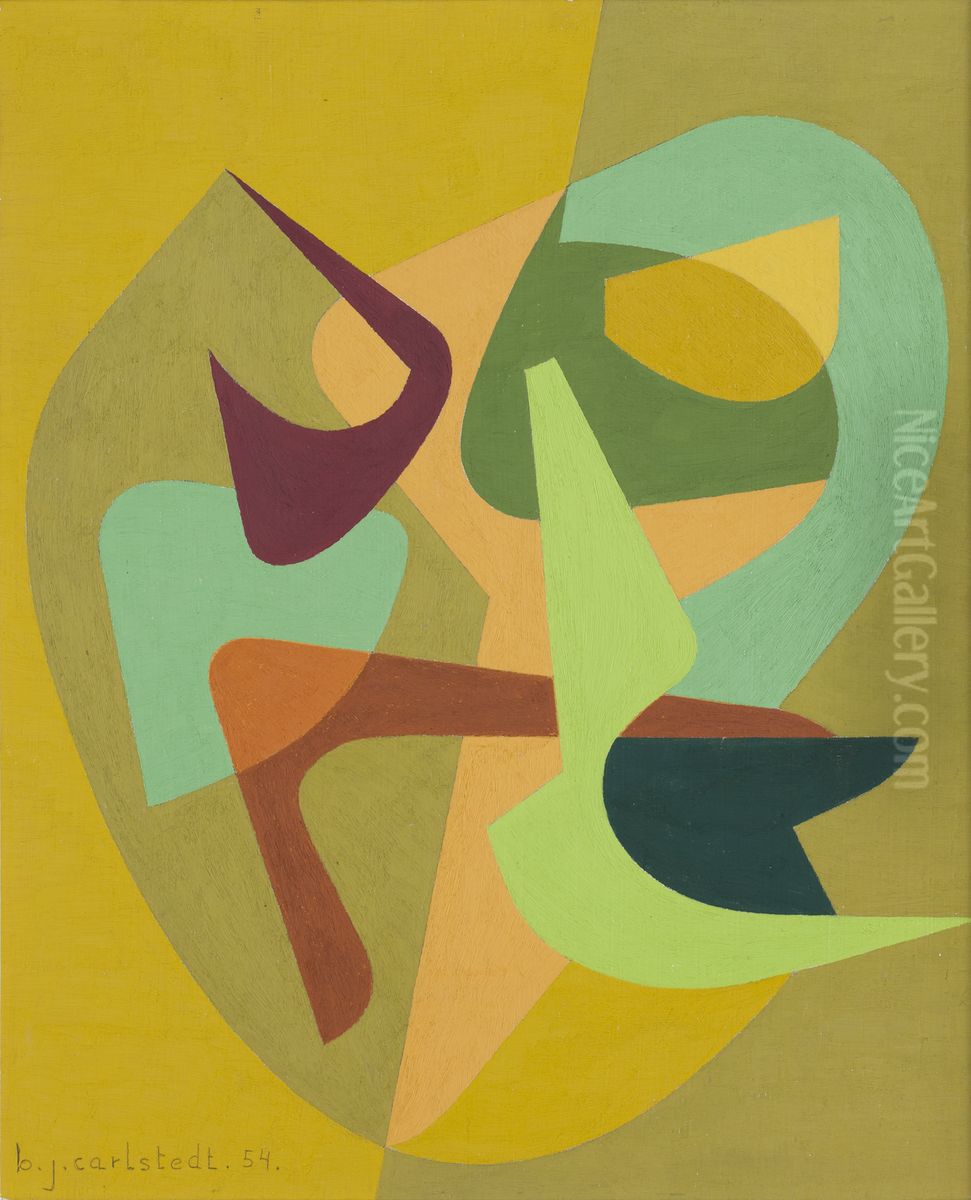 Melodie oriental Oil Painting by Birger Carlstedt