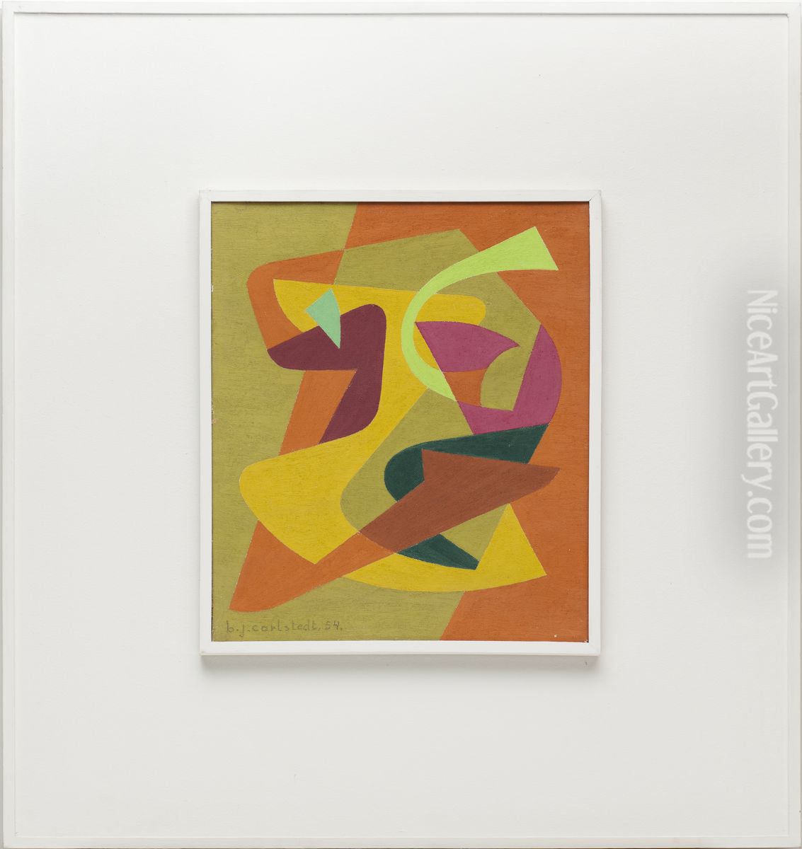 Scheherezade Oil Painting by Birger Carlstedt