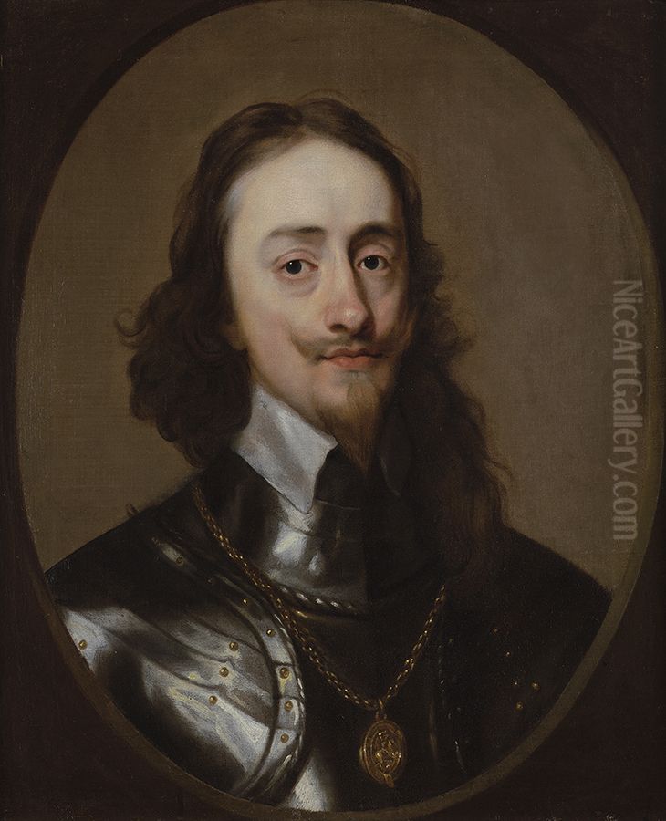 Portrait of King Charles I Oil Painting by Sir Anthony Van Dyck