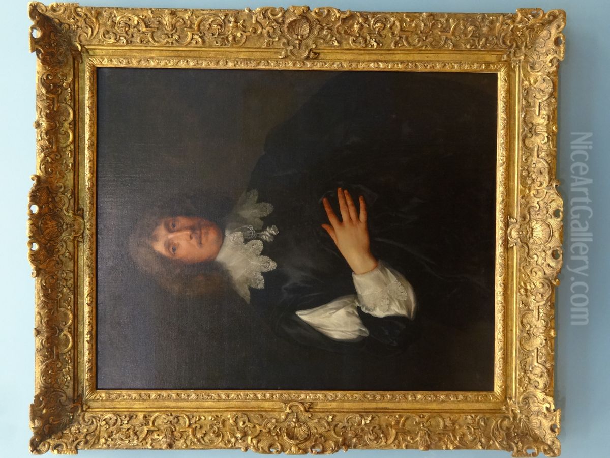 Portrait of Sir Basil Dixwell, 1st Baronet of Tirlingham (1585-1642) Oil Painting by Sir Anthony Van Dyck