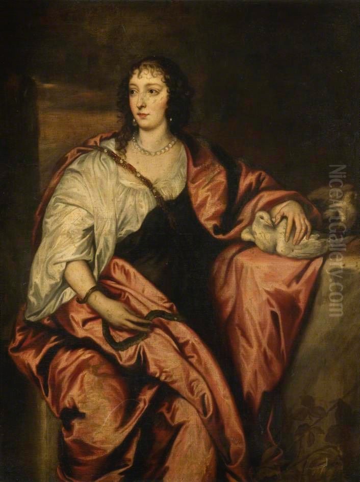 Lady Venetia Digby (1600-1633) Oil Painting by Sir Anthony Van Dyck