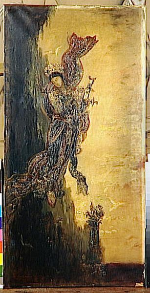 Mort de Sapho Oil Painting by Gustave Moreau