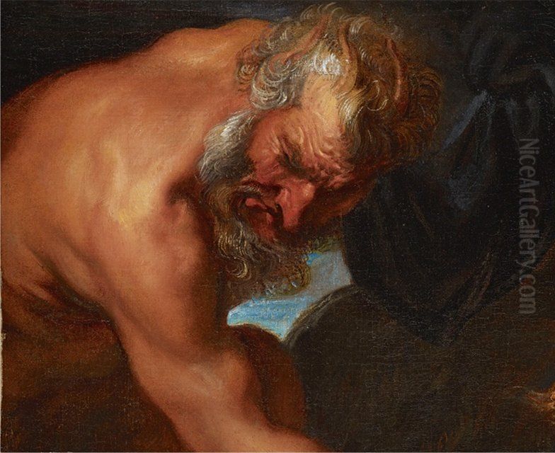 Jupiter Oil Painting by Sir Anthony Van Dyck