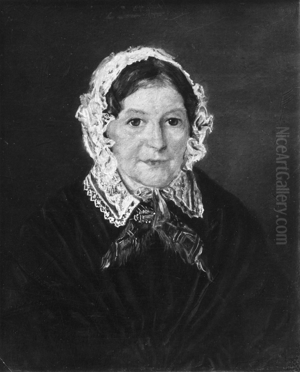 Hanna Winsnes Oil Painting by Mathias Stoltenberg