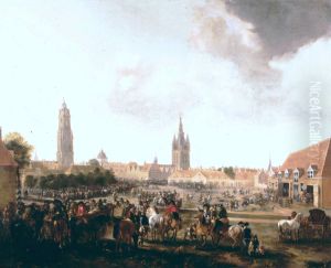 The Paardenmarkt in Delft