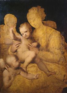 Holy Family with Saint John the Baptist