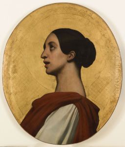 Portrait de Pauline Viardot en sainte Cecile
