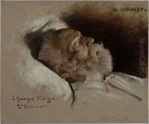 Victor Hugo sur son lit de mort