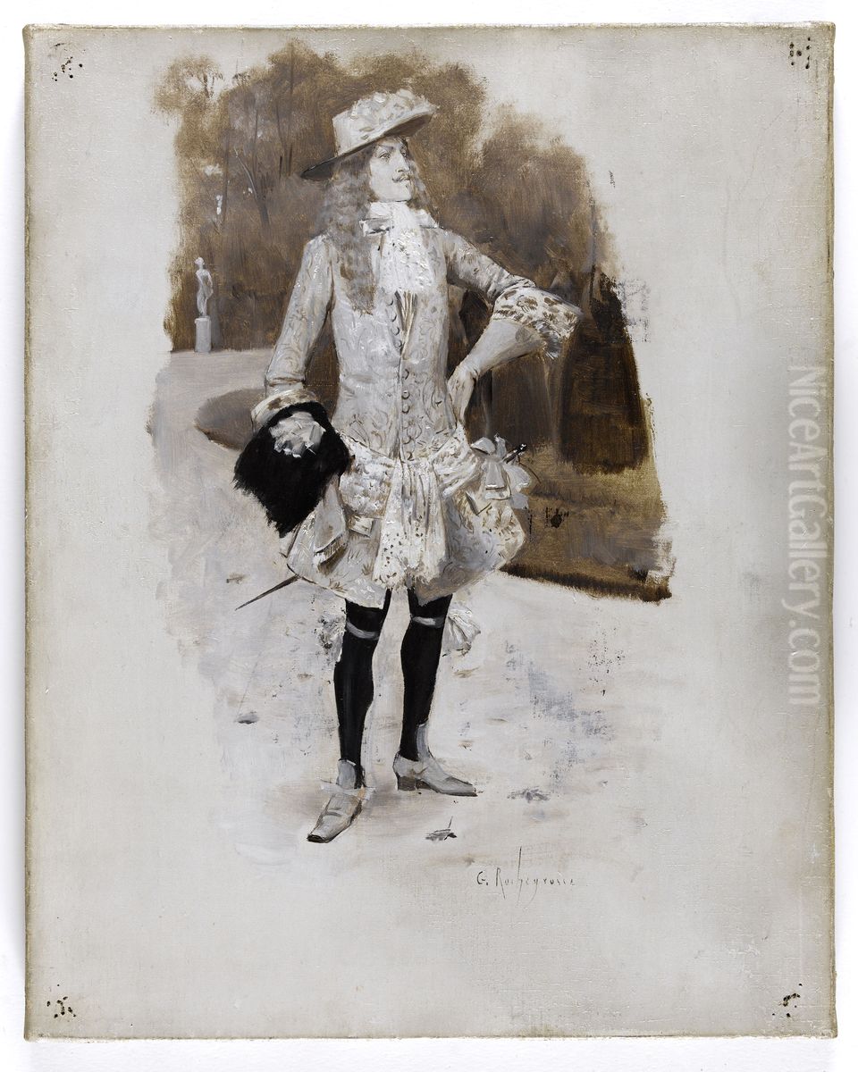 Lord David Dirry-Moir. Oil Painting by Georges Rochegrosse