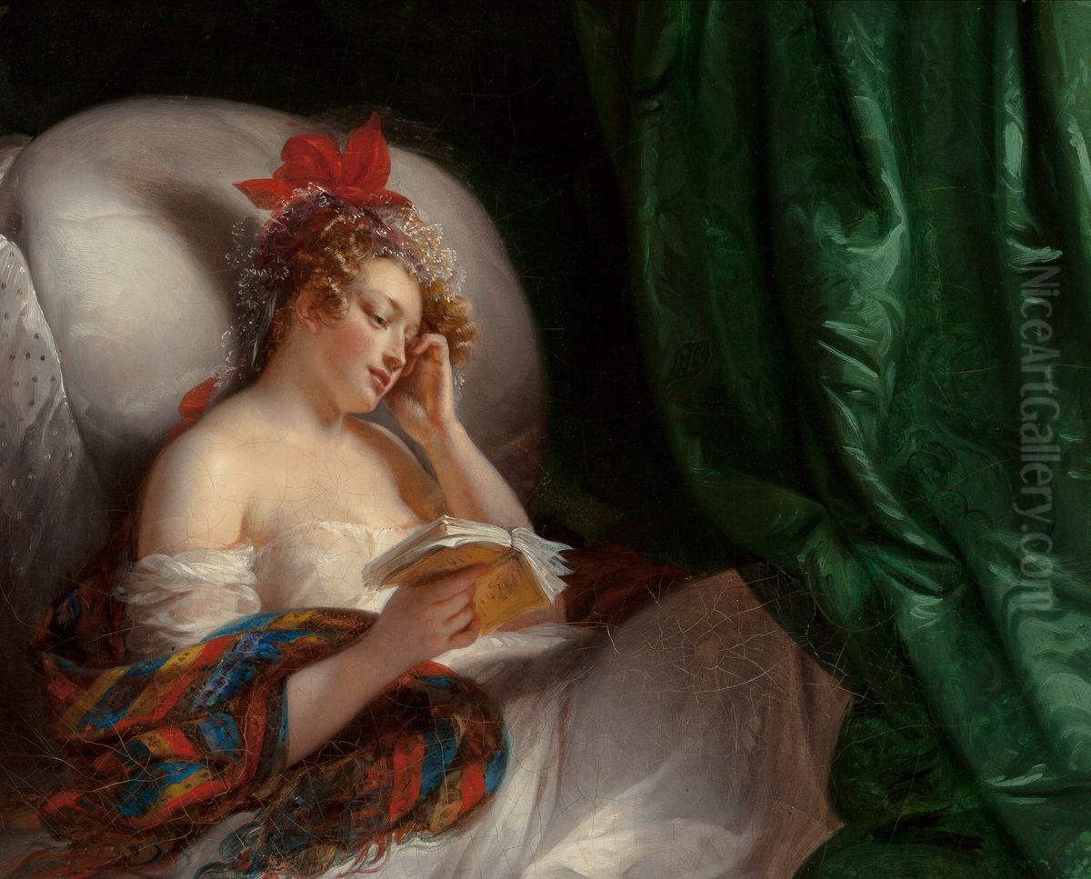 Le Reveil Oil Painting by Aimee Brune-Pages