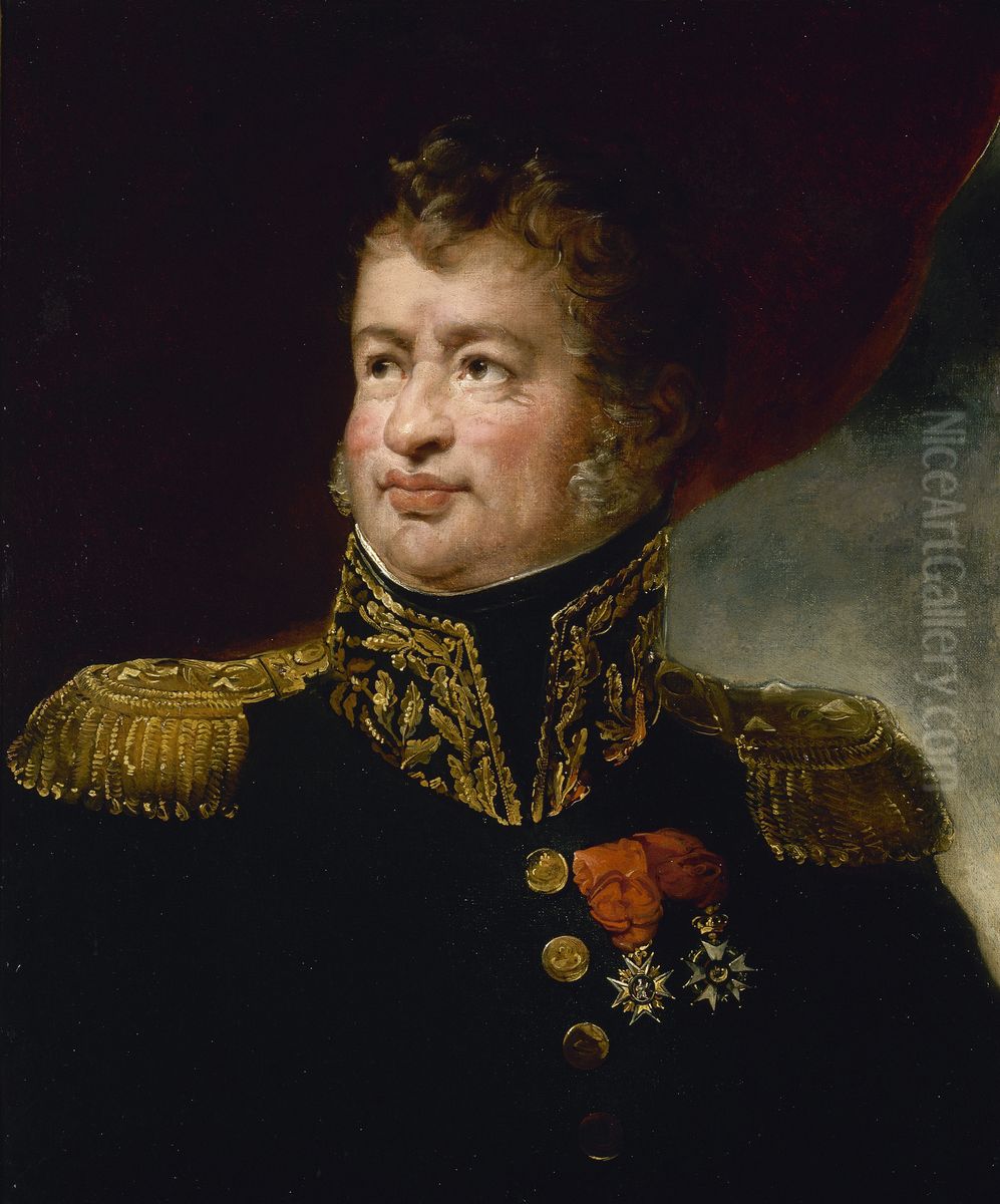 Le general Joseph-Leopold Sigisbert Hugo Oil Painting by Julie Hugo