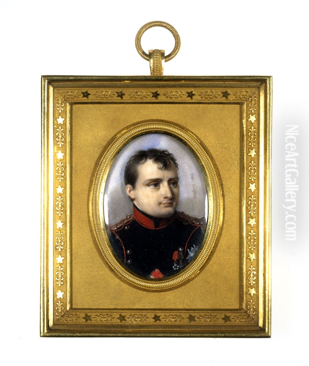 Napoleon 1er en uniforme de la Garde nationale Oil Painting by Jean-Baptiste Isabey