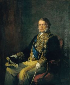 Portrait of the Duke of Avila and Bolama, by Miguel Angelo Lupi.