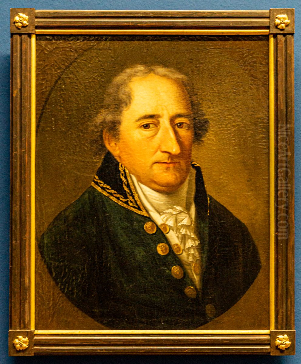 Karl vom und zum Stein als preussischer Minster Oil Painting by Johann Christoph Rincklake