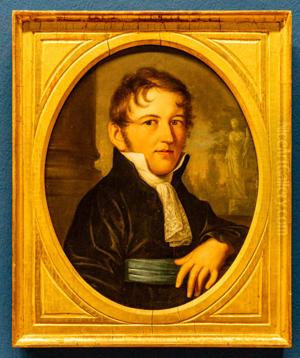 Paulus Modestus Schucking Oil Painting by Johann Christoph Rincklake