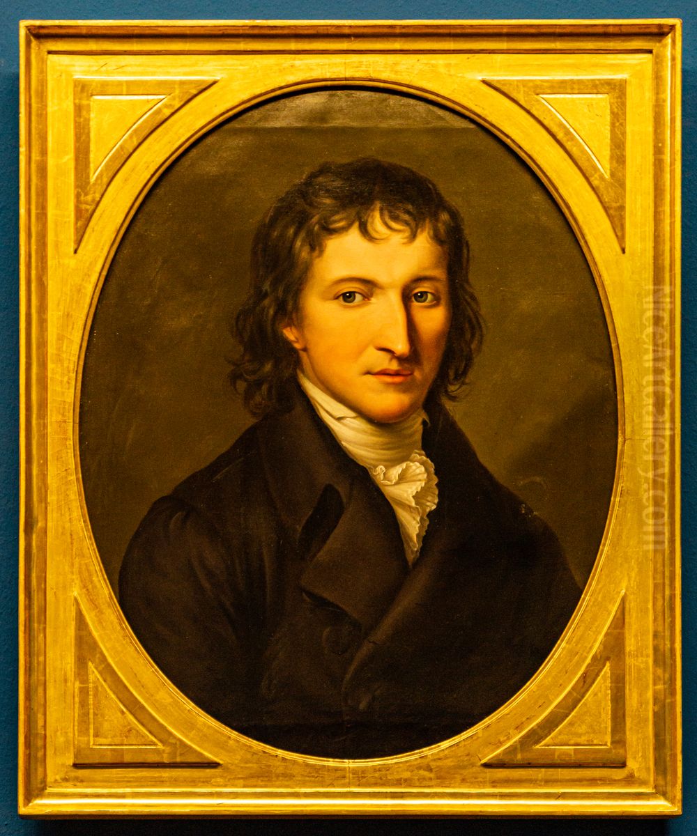 Franz Caspar Bucholtz Oil Painting by Johann Christoph Rincklake