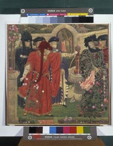 Choosing The Red and White Roses in the Temple Garden