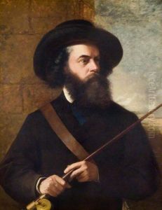 Portrait Of Oliver Pemberton ( 1825-1897 )