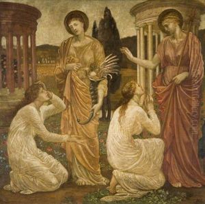 Cupid and Psyche - Palace Green Murals