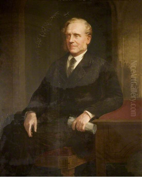 Portrait of Alderman Henry Hawkes Oil Painting by William Thomas Roden